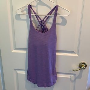 Lululemon purple tank top